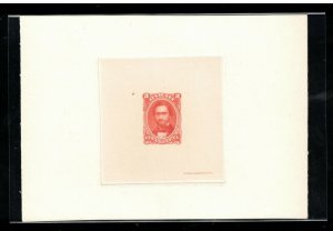 Hawaii #31P1 Extra Fine Large Die Proof On India Die Sunk On 143mm x 101mm Card