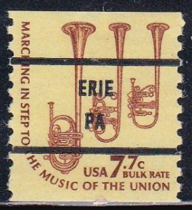 Precancel - Erie, PA PSS 1614-81 - Bureau Issue