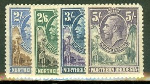LC: Northern Rhodesia 11-14 mint CV $166