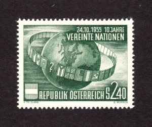 Austria stamp #608, MH OG, CV $13.00