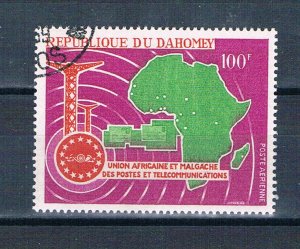 Dahomey C61 Used Map 1967 (D0210)+