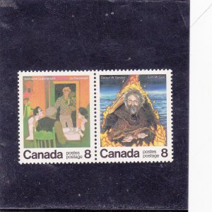 CANADA SET CANADIAN AUTHORS  (1976)   MNH (**)   SC# 695 - SC # 696