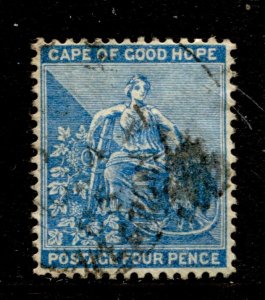 Cape of Good Hope Stamp #27 USED FU WMK.1 SINGLE