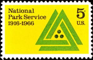 1966 5c National Park Service, 50th Anniversary Scott 1314 Mint F/VF NH