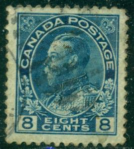 CANADA SCOTT # 115 USED, VERY FINE, GREAT PRICE!