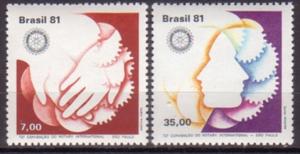 Brazil 1743 - 1744 MNH