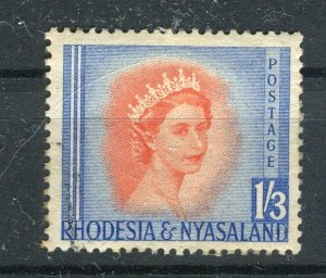 RHODESIA; 1950s early QEII portrait issue fine used 1s. 3d. value