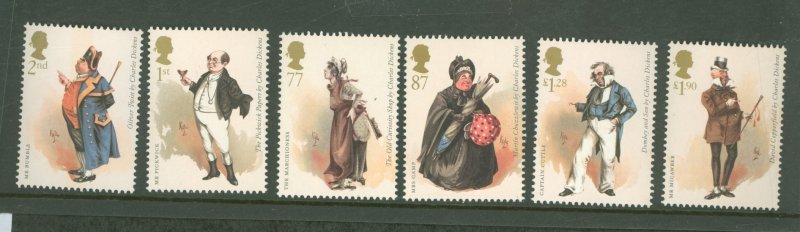 Great Britain #3037-3042 Mint (NH) Single (Complete Set)