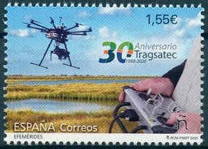 Spain Technology Stamps 2020 MNH Tragsatec 30th Anniv Drones 1v Set