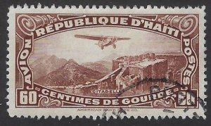 HAITI C8A USED BIN $.50 AIRPLANE