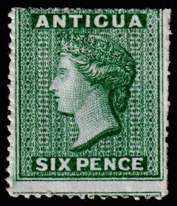 Antigua Scott 1 (1862) Mint H F-VF, CV $950.00 C