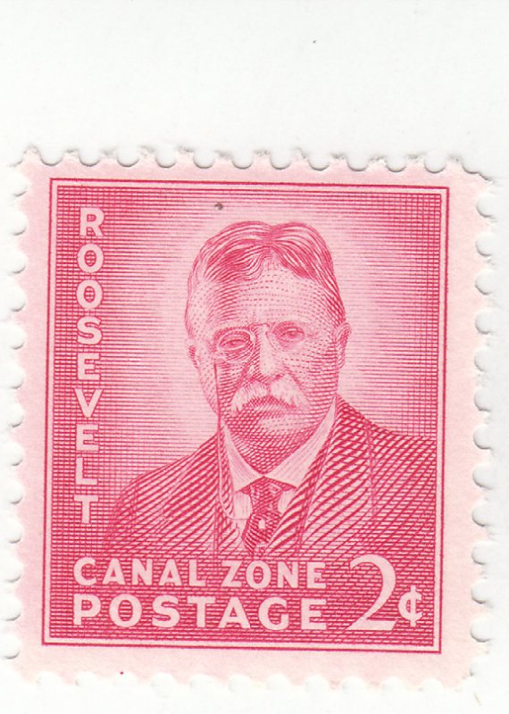 Canal Zone, Scott #138 - 2c Rose - MNH