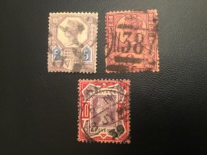 ICOLLECTZONE Great Britain 118-119, 121 VF used