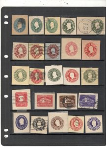 US CUT SQUARE COLLECTION MINT/USED 1800'S ON