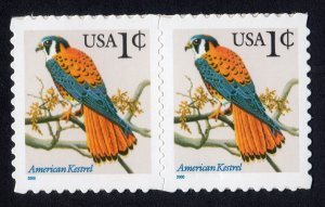 Scott #3031A 2000 American Kestrel Pair of Stamps - MNH No Selvage