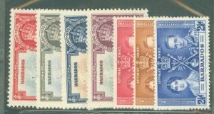 Barbados #186-192  Single (Complete Set)