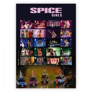 Royal Mail - Spice Girls - Collectors Sheet of 10 Stamps - Mint
