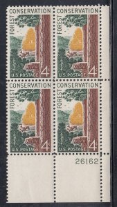 Scott 1122 MNH LR Pl Blk 26162  - Forest Conservation