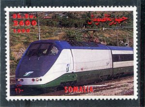 Somalia 1999 SPEED TRAINS 1 stamp Perforated Mint (NH)