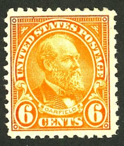 U.S. #558 MINT OG HR