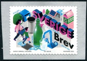 2022 Sweden Institute of Standards Coil (Scott 2884) MNH