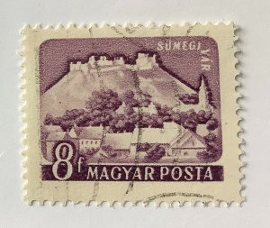 Hungary 1960 Scott 1282 used - 8f, Sümeg castle