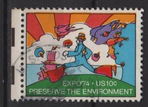 Usa 1974 - Scott 1527 used - 10c, EXPO'74 fair