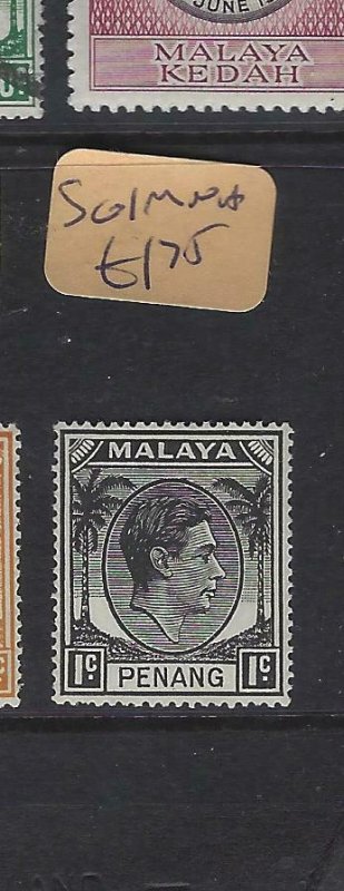 MALAYA  PENANG  (PP2901B)  KGVI  1C  SG 1   MNH