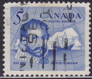 Canada 412 Sir Martin Frobisher 5¢ 1963