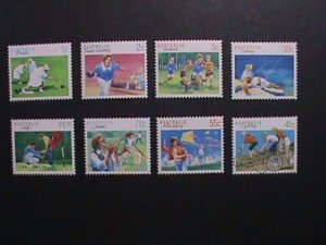 ​AUSTRALIA-1989 SC #1106-12 SPORTS MNH-VERY FINE WE SHIP TO WORLD WIDE