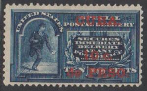 U.S. Scott #E1 Cuba Possessions Stamp - Cat $130 - Mint Single