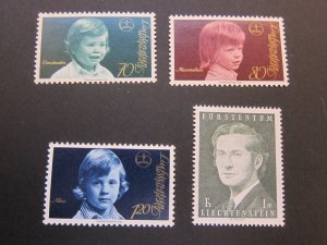 Liechtenstein 1974 Sc 553-6 set MNH