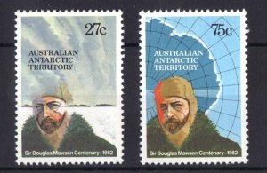 Australian Antarctic Territory L53-54 1982 MNH Douglas Mawson