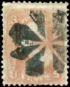 U. S. Scott #94 - Used - Graded Poor (LA01-0005-01-03)