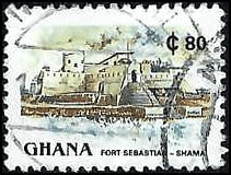 GHANA   #1357C USED (1)