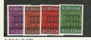 Suriname, Postage Stamp, #436-439 VF Mint Hinged, 1975