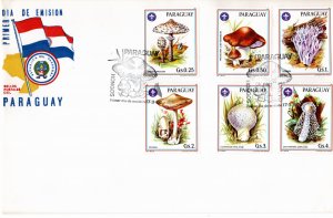 Paraguay 1986 Sc 2166a-f  FDC