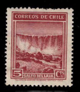 Chile Scott 198 MH* waterfall stamp wmk 215