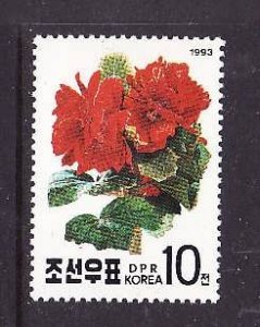 North Korea-Sc#3187-unused NH set-Flowers-1993-
