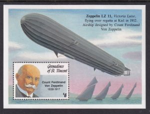 St Vincent Grenadines 960 Zeppelin Souvenir Sheet MNH VF