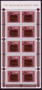 Germany FIP Congress Essen MS 1980 MNH SG#1943