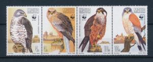 [53629] Malta 1991 Birds Vögel Oiseaux Ucelli of prey WWF  MNH