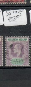 NORTHERN NIGERIA  KGV  1/2D    SG 10    VFU         P0310H