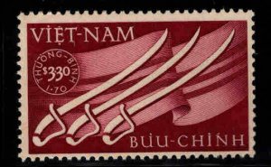 South Vietnam Scott B2 MNH** Flag and Saber stamp to Aid Wounded soldiers