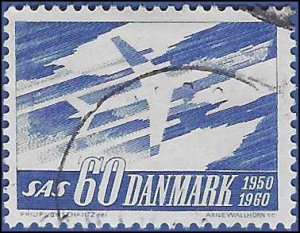 Denmark #380 1961 Used