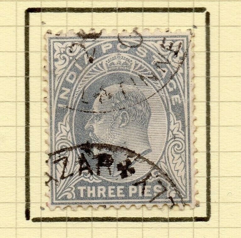 India, Four Annas Stamp, 1854 | ClipArt ETC