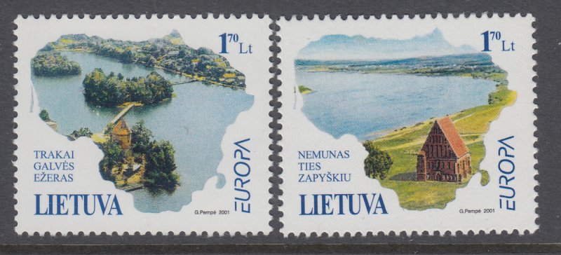 Lithuania 691-692 Europa MNH VF