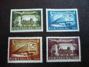 Stamps - Portugal - Scott# 818-821 - Mint Hinged Set of 4 Stamps