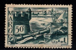 French Morocco Scott 159A Used stamp