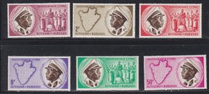 Burundi # 25-33, Inependence Issue, NH, 1/2 Cat.